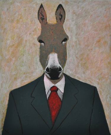 Print of Abstract Animal Paintings by Reza Grayloo