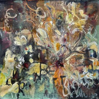 Original Abstract Expressionism Abstract Paintings by Paula Borsetti