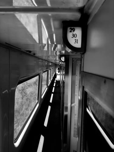 Original Train Photography by Barney Maple