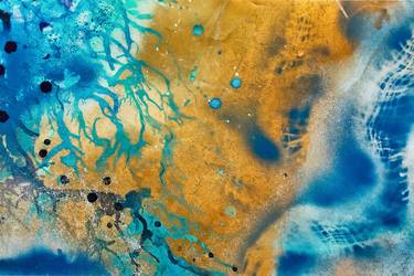 Original Abstract Mixed Media by Lyndsay Russell