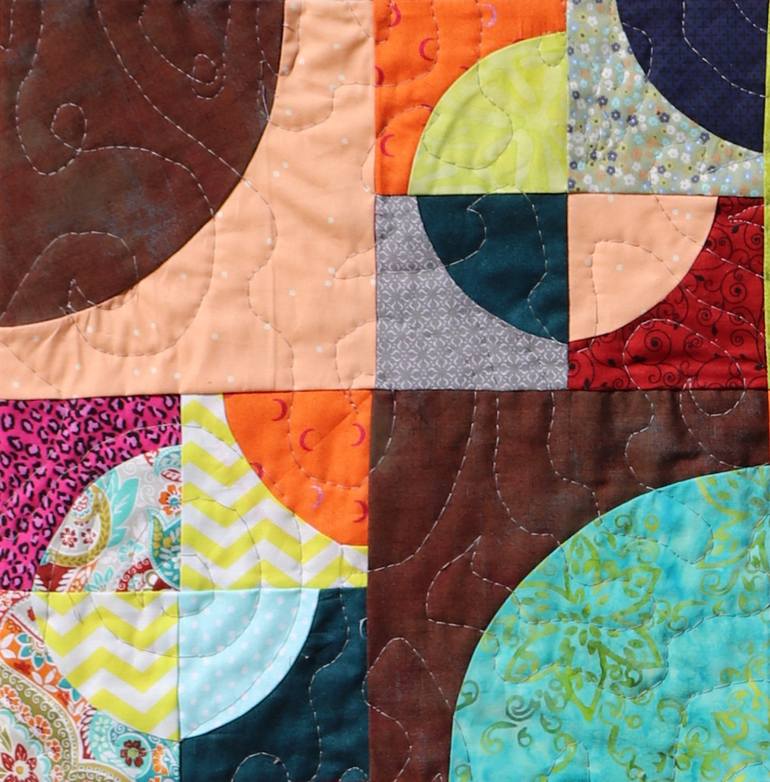 Original Contemporary Geometric Collage by Abigail Marsh