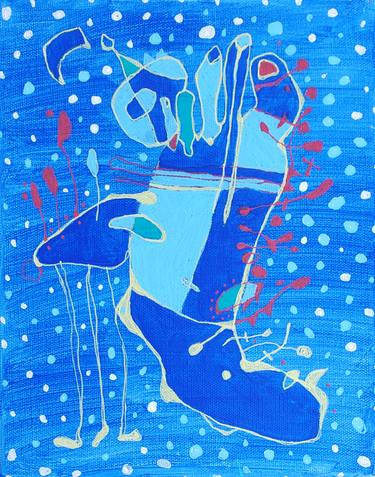 Original Abstract Body Paintings by Abigail Marsh