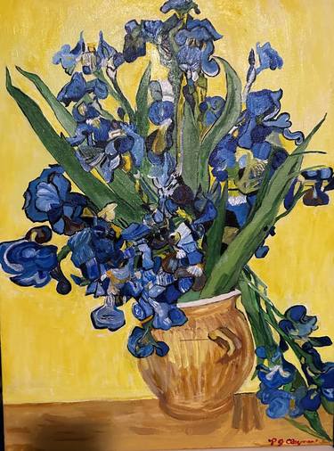 Original Impressionism Floral Paintings by Paula Clayman
