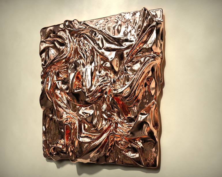Original Abstract Love Sculpture by Elena Wang