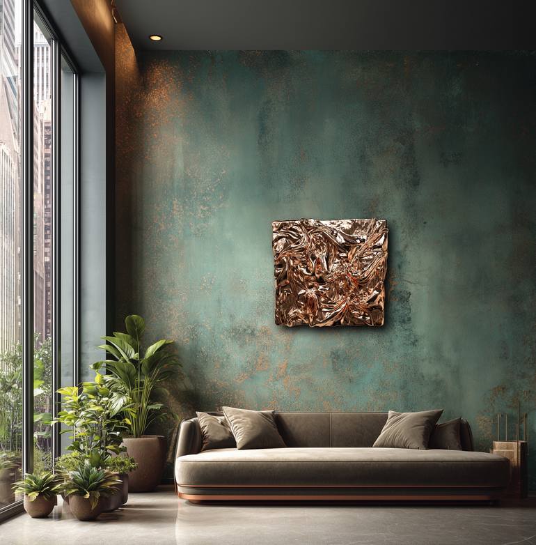 Original Abstract Love Sculpture by Elena Wang