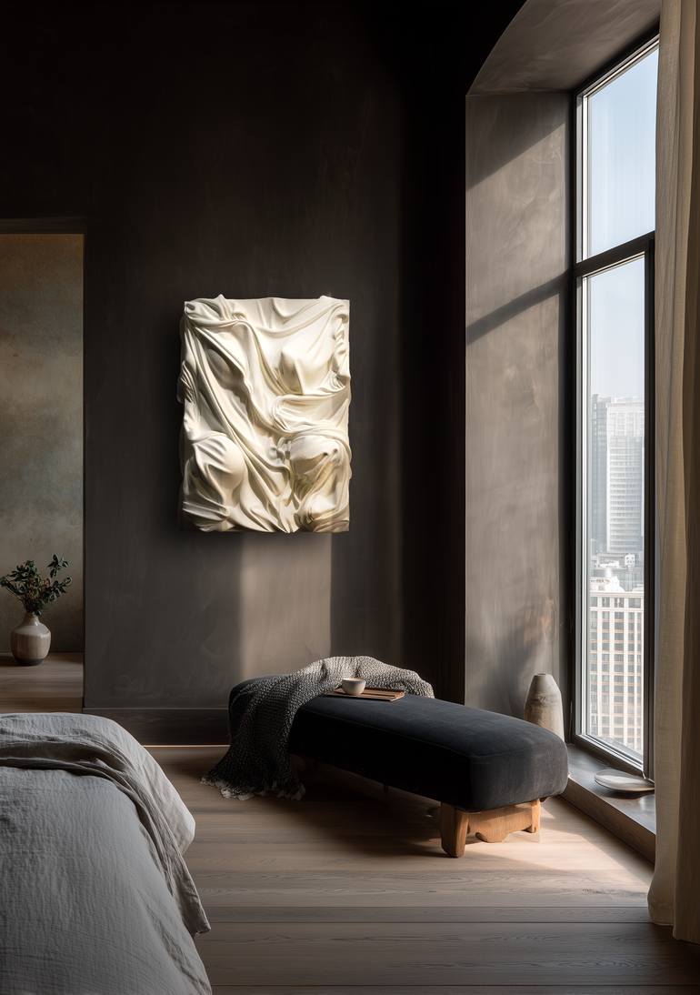 Original Abstract Love Sculpture by Elena Wang