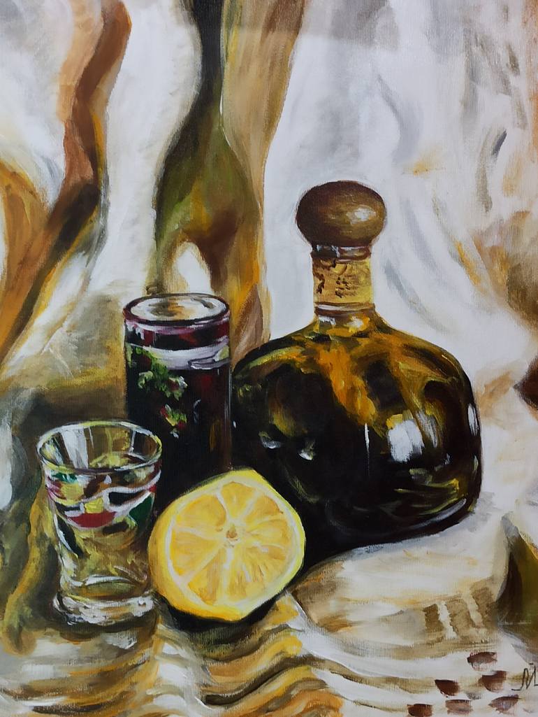 Original Still Life Painting by Lyubka Yordanova