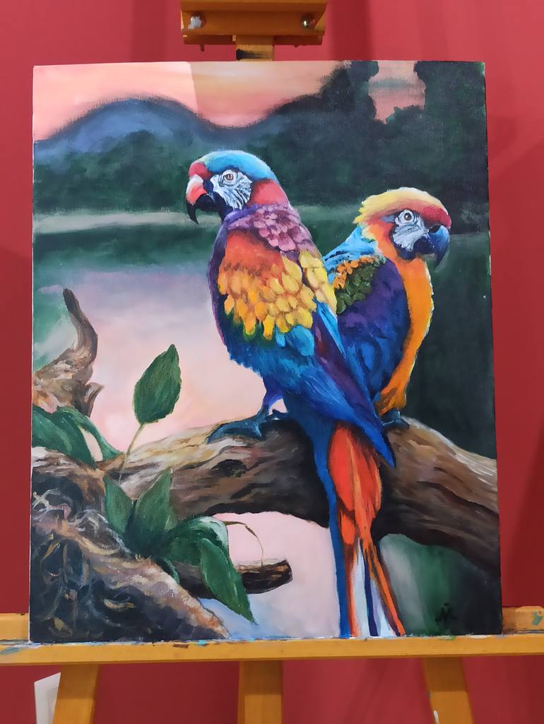 Original Realism Nature Painting by Lyubka Yordanova
