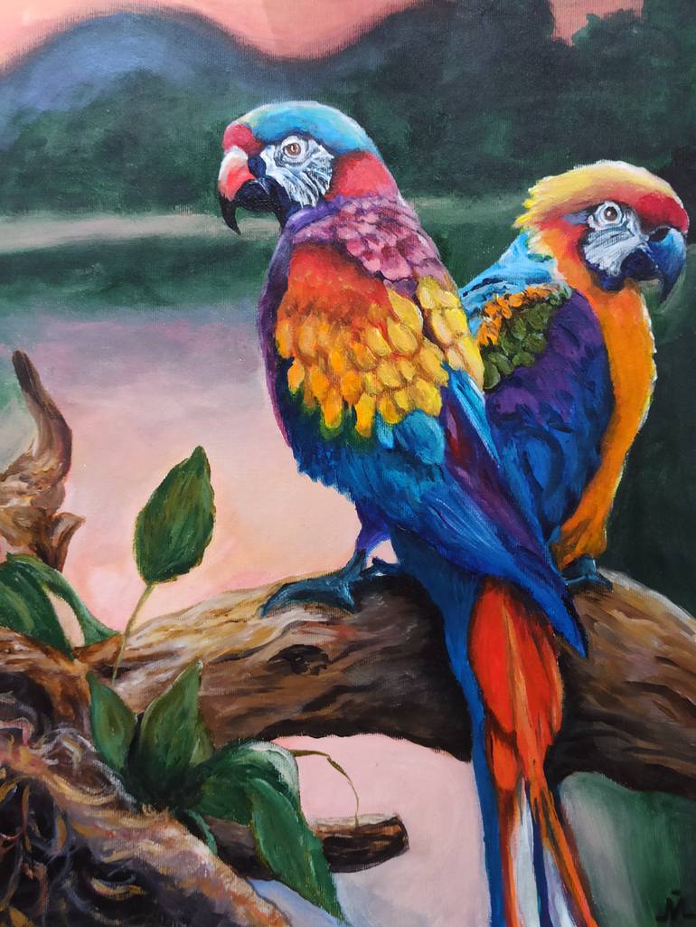 Original Realism Nature Painting by Lyubka Yordanova