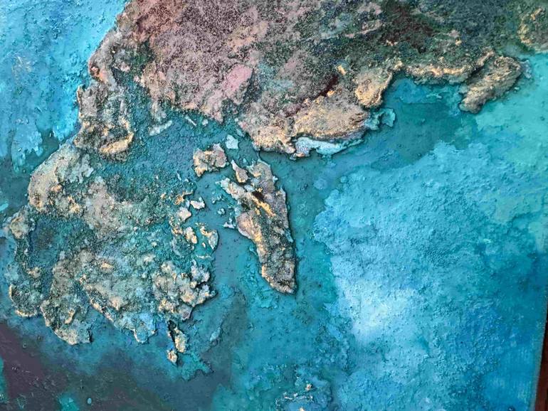 Original Other Seascape Mixed Media by Fadi Diab