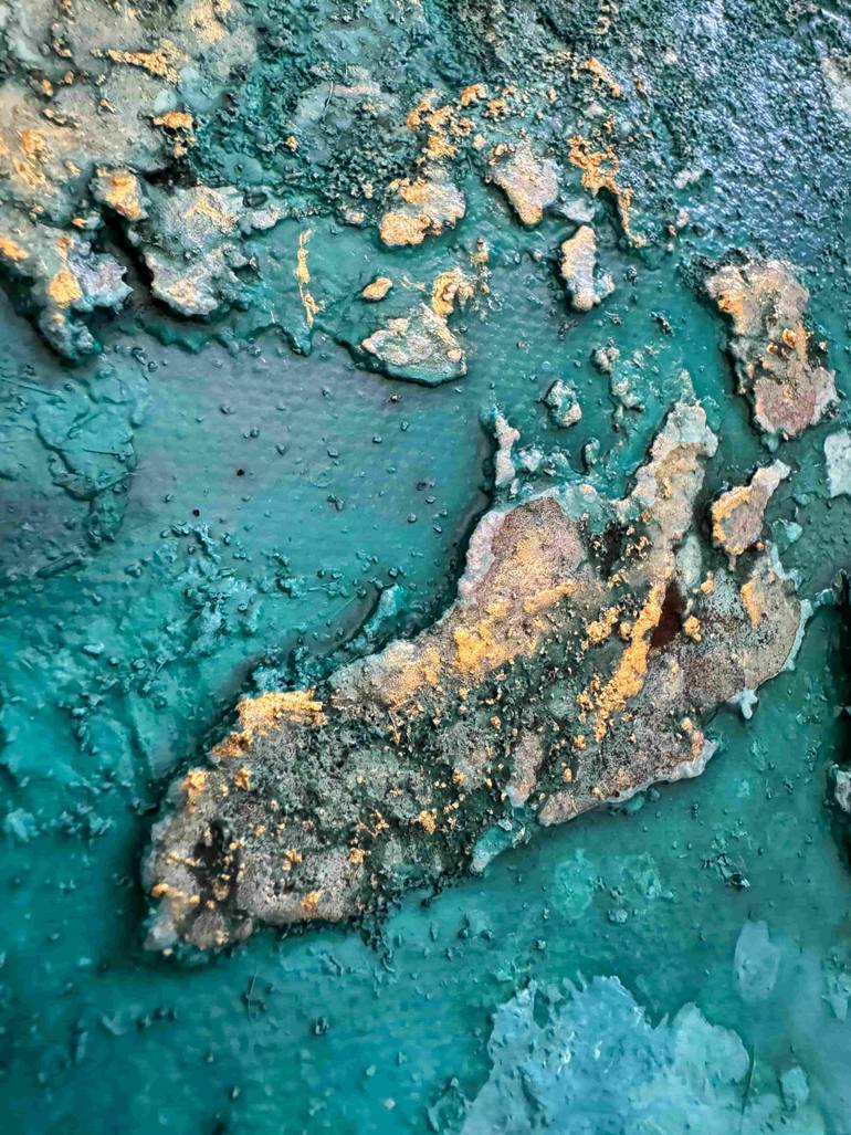 Original Other Seascape Mixed Media by Fadi Diab