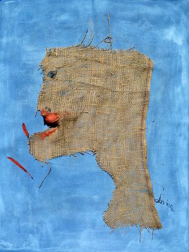 Print of Expressionism Animal Mixed Media by Jovica Vucinic