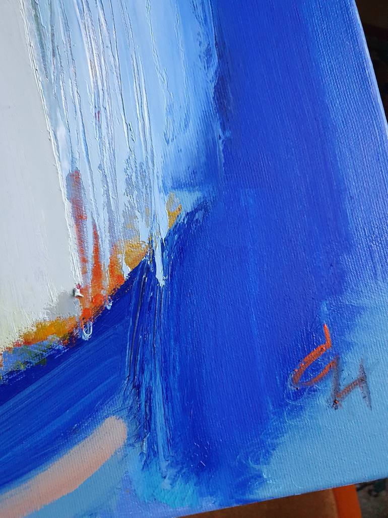 Original Contemporary Nude Painting by Cozmolici Victoria