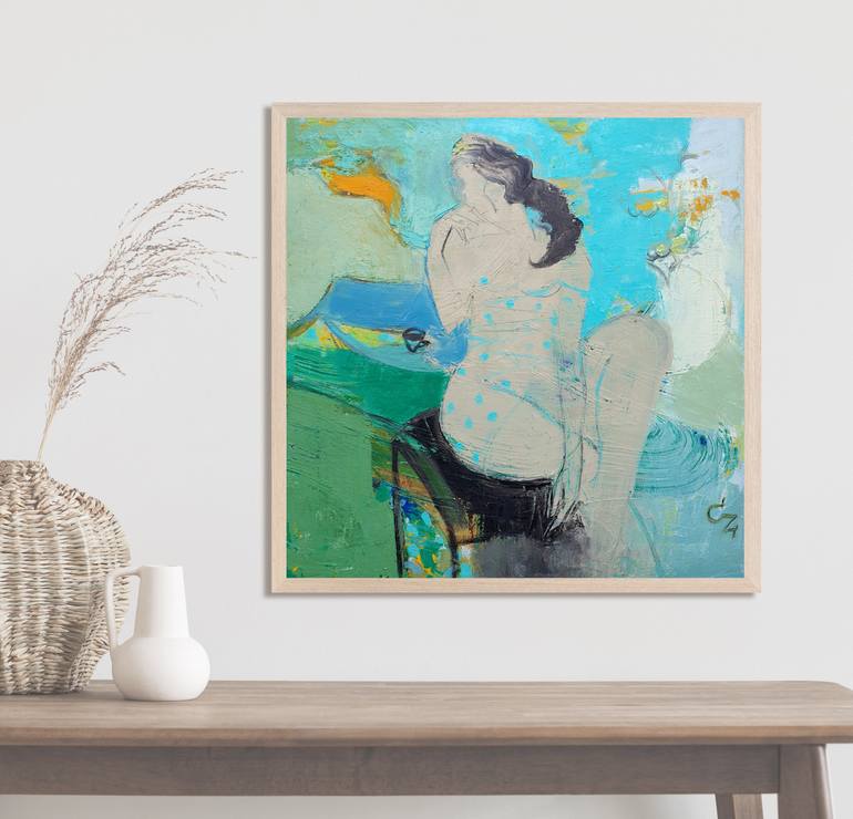 Original Contemporary Love Painting by Cozmolici Victoria