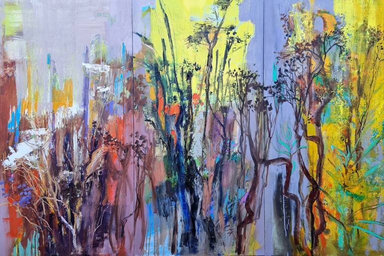 Original  Painting by cozmolici victoria