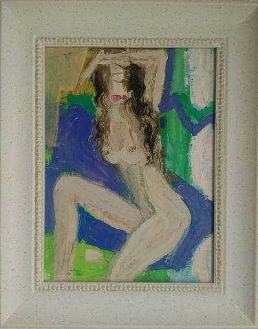 Original Fine Art Nude Paintings by Cozmolici Victoria
