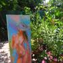 original painting,oil on canvas series figurative.