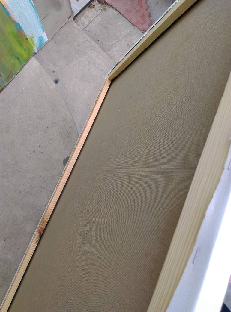 Original Abstract Expressionism Fashion Painting by Cozmolici Victoria