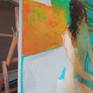 Original figure composition, part of series, oil on canvas,