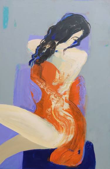 Original Nude Paintings by Cozmolici Victoria