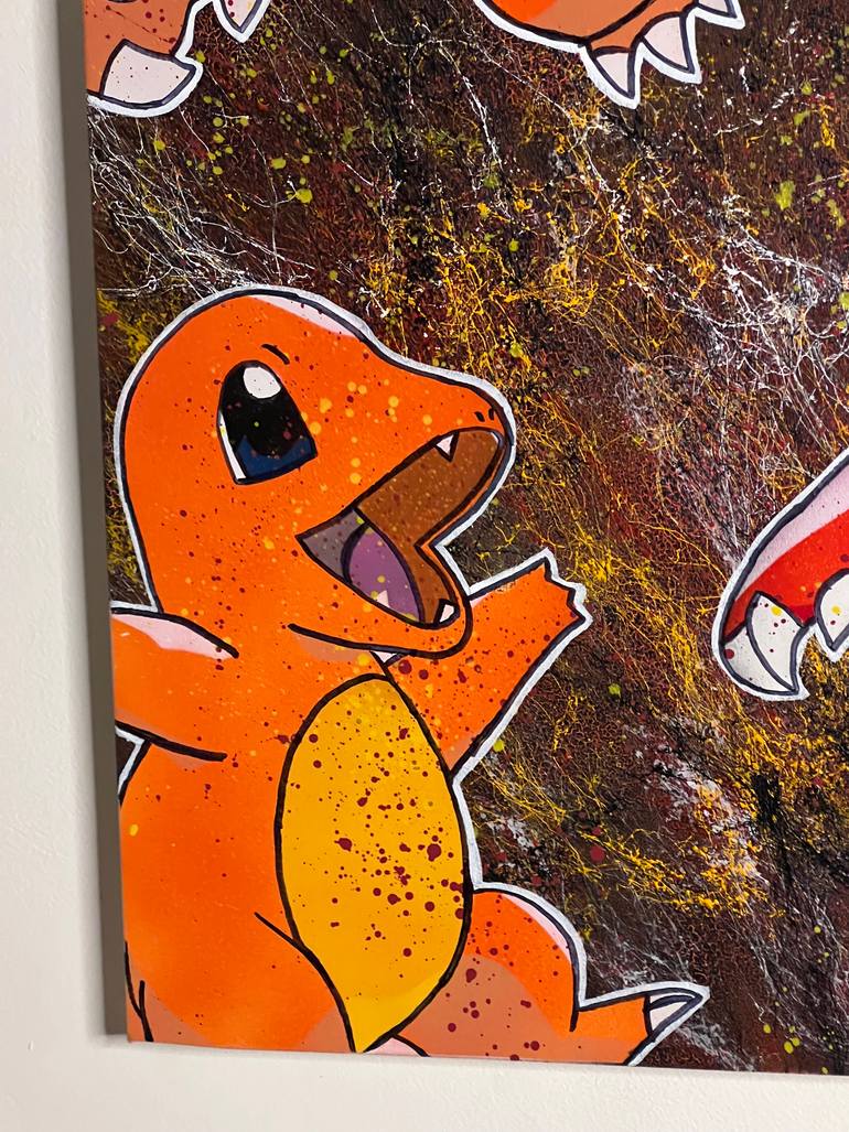Original Pop Art Comics Painting by Gianluigi Barone