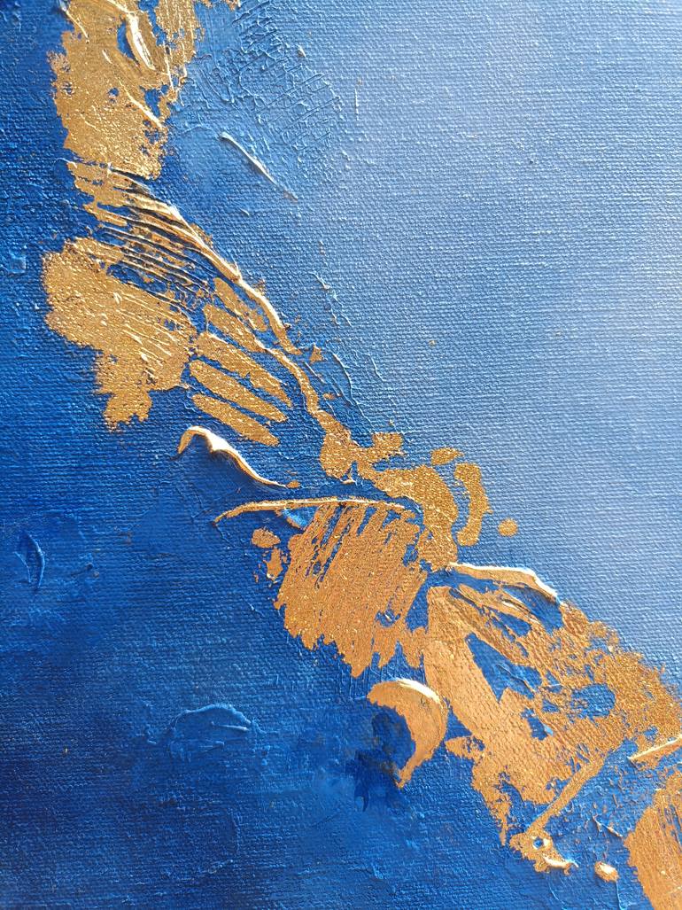Original Abstract Calligraphy Painting by Sana Javed