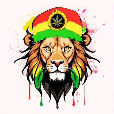 Rastafarian Lion thumb
