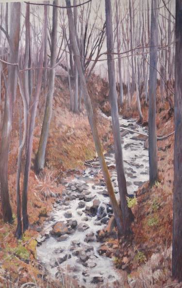 Original Classicism Landscape Paintings by Ida Harm
