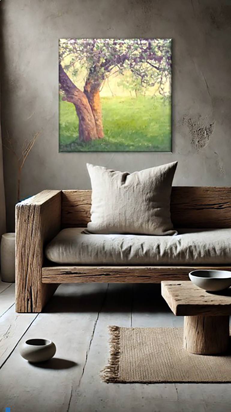 Original Contemporary Garden Painting by Ida Harm