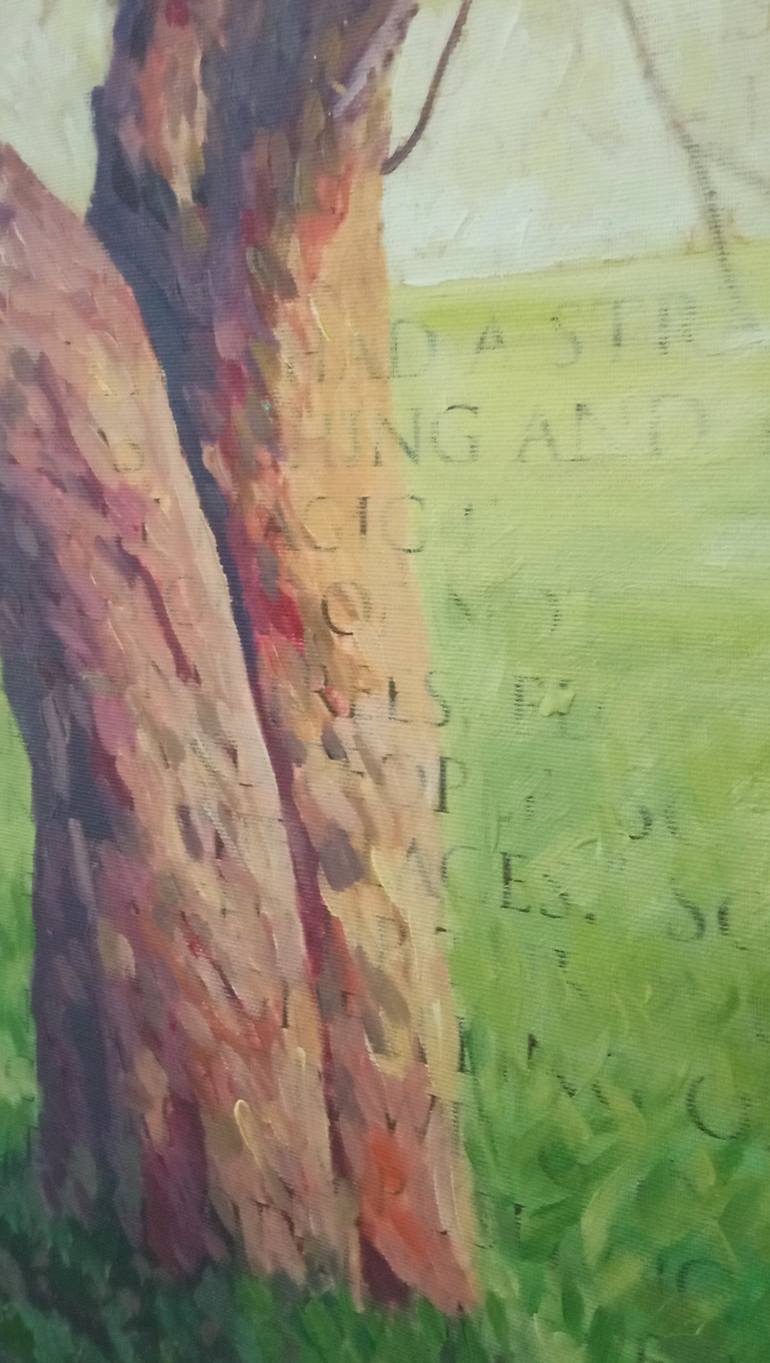 Original Contemporary Garden Painting by Ida Harm
