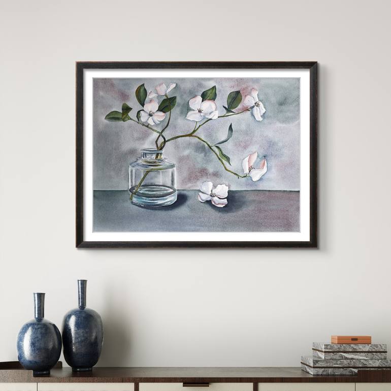 Original Realism Floral Painting by Kateryna Bieltsova