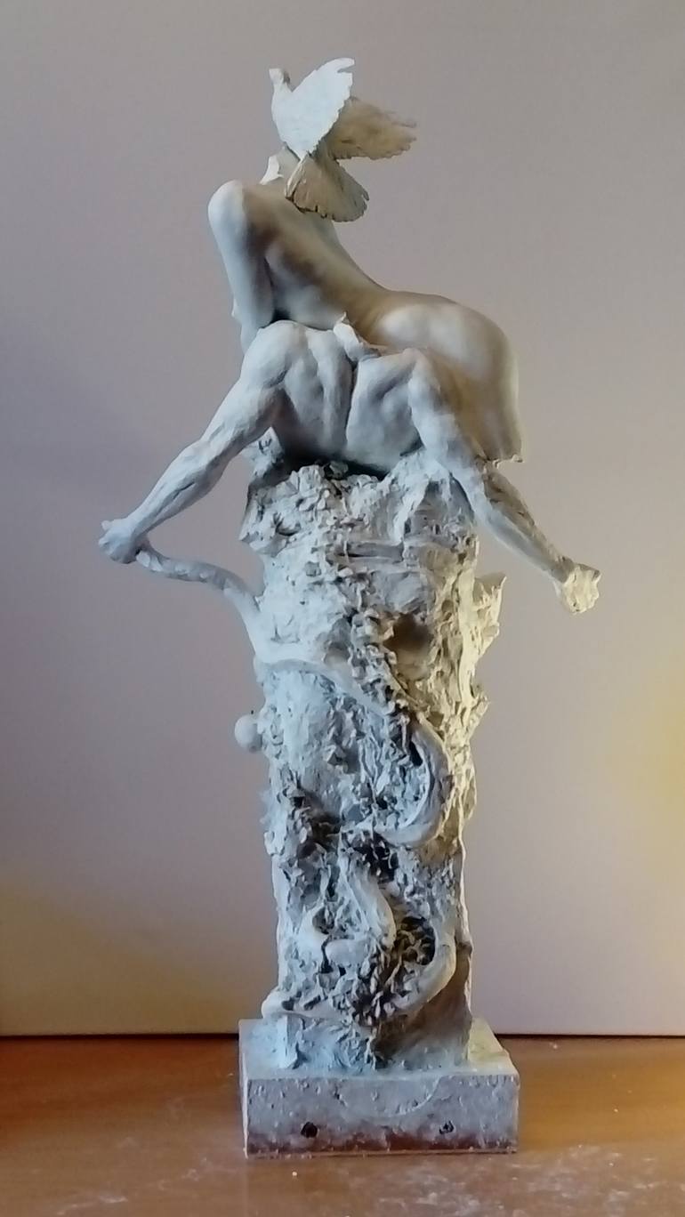 Original Figurative Nude Sculpture by Gérard ROMBI