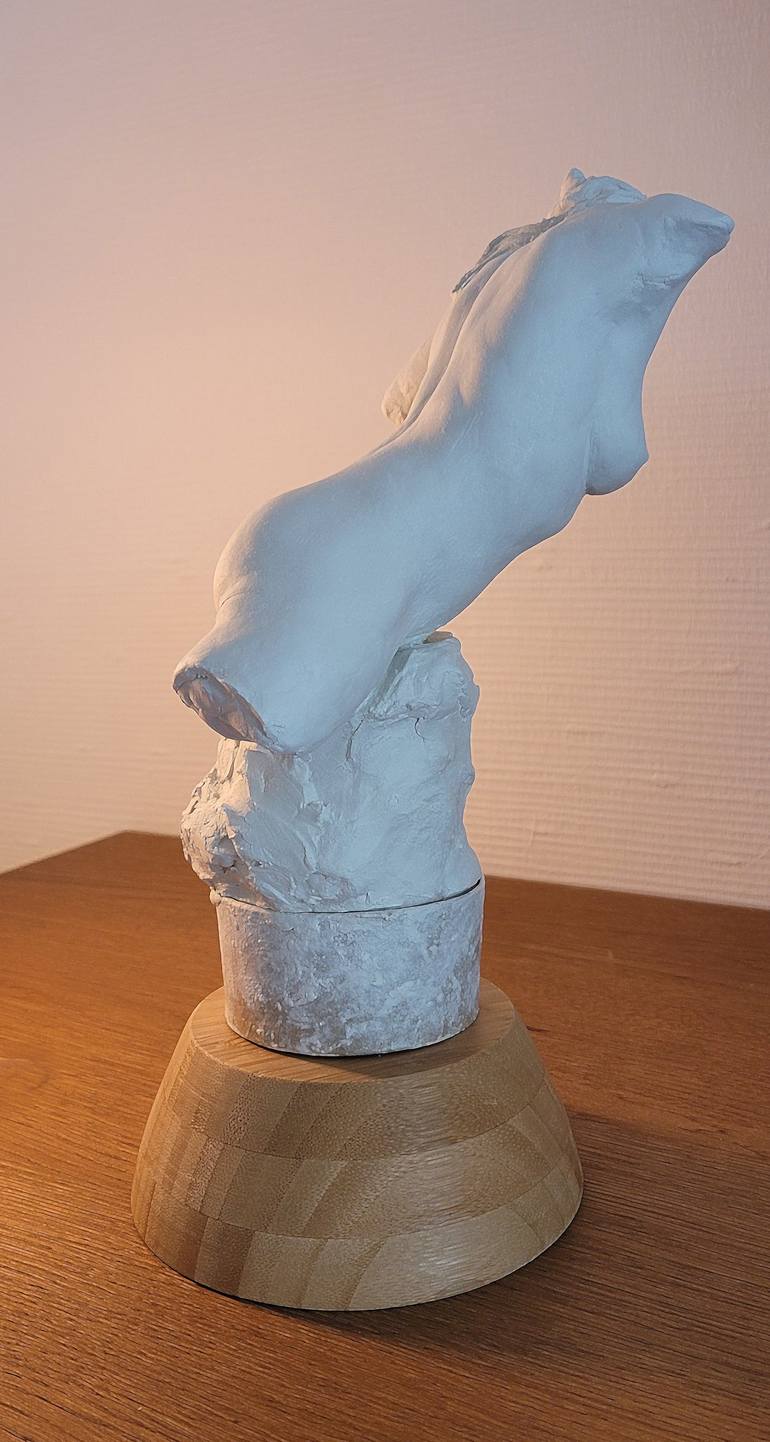 Original Realism Nude Sculpture by Gérard ROMBI