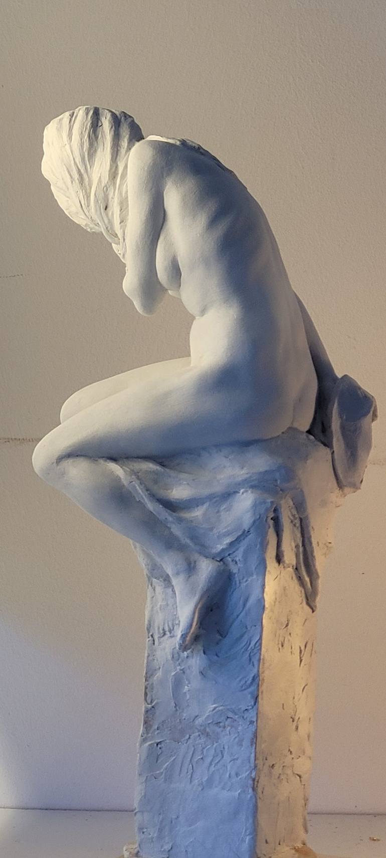 Original Realism Nude Sculpture by Gérard ROMBI