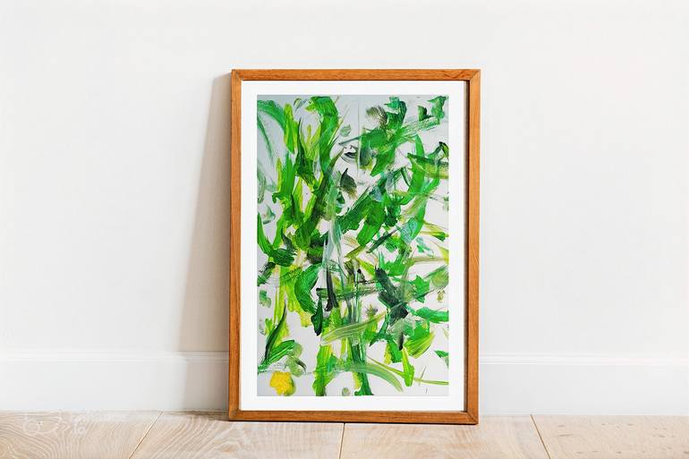 Original Abstract Animal Painting by WoOFGOGH ه