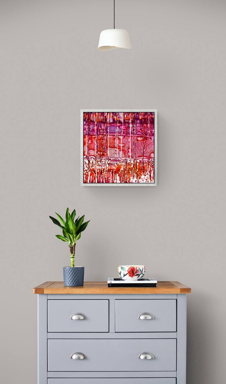 Original Color Field Painting Landscape Painting by Kristine Kvitka