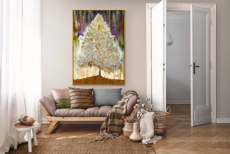 Original Color Field Painting Landscape Painting by Kristine Kvitka