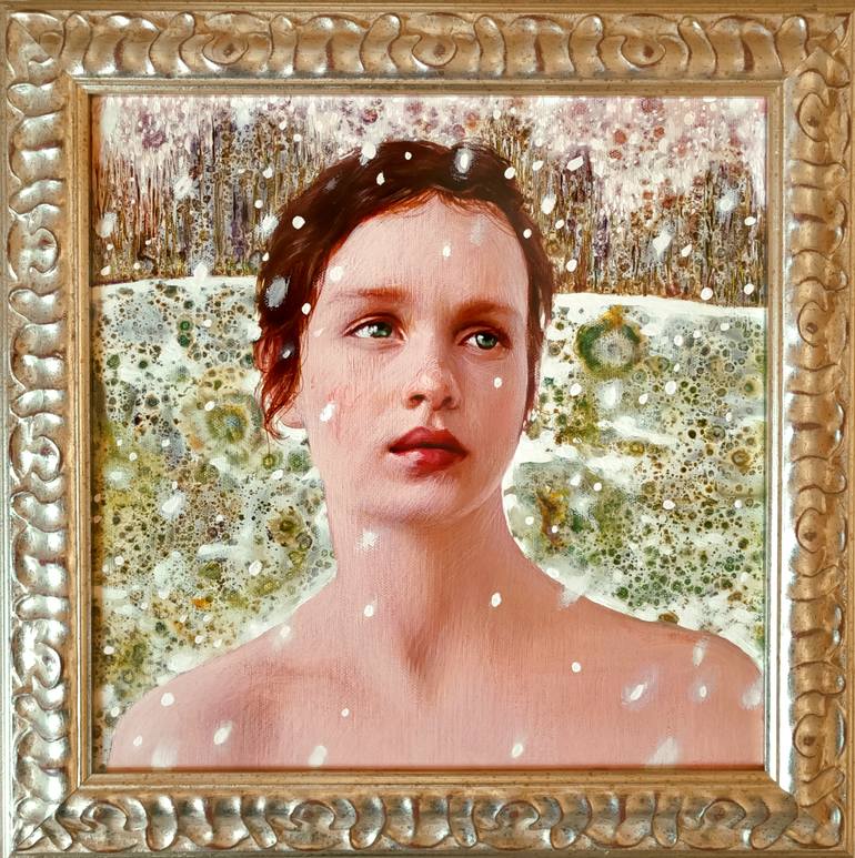 Original Contemporary Women Painting by Kristine Kvitka