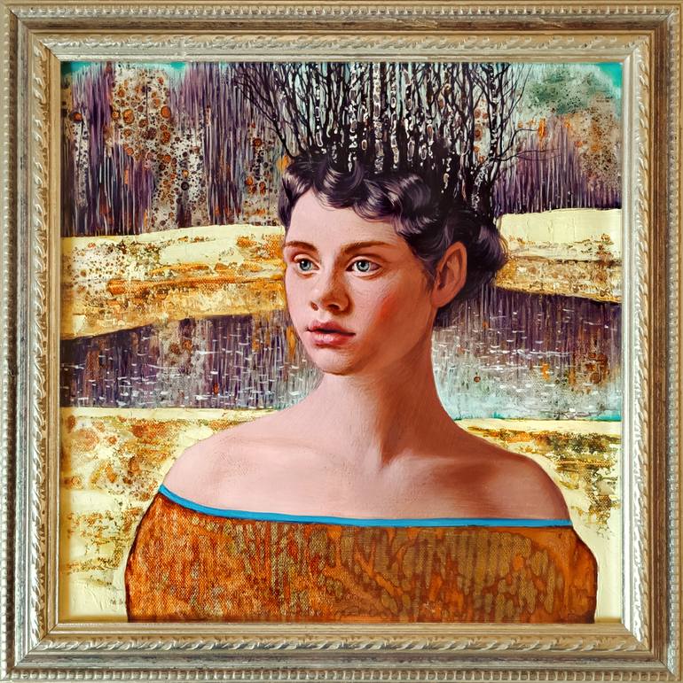 Original Contemporary Women Painting by Kristine Kvitka