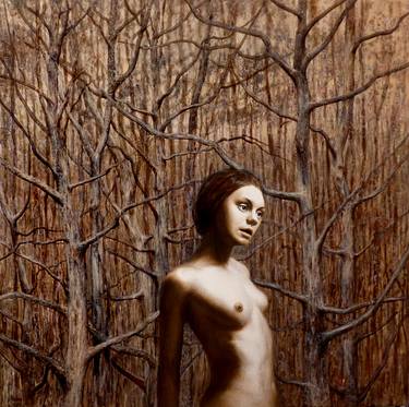 Print of Realism Nude Paintings by Kristine Kvitka