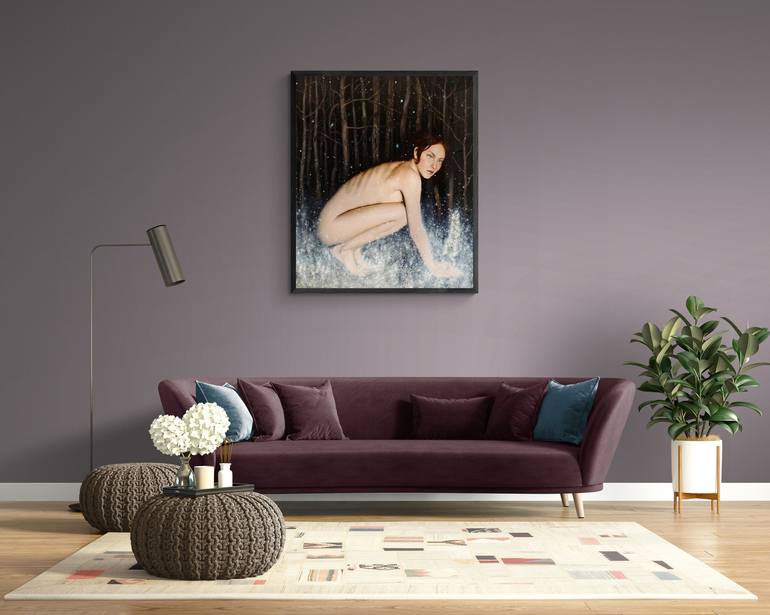 Original Nude Painting by Kristine Kvitka