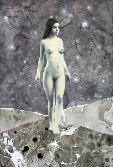 Original Figurative Nude Paintings by Kristine Kvitka
