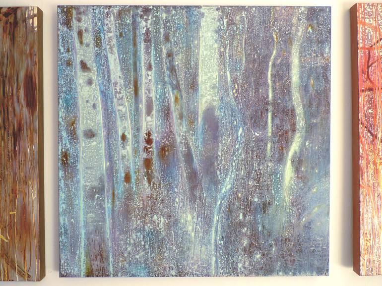 Original Fine Art Tree Painting by Kristine Kvitka