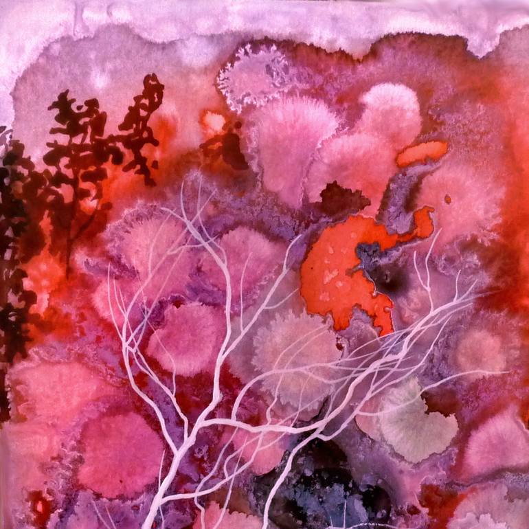 Original Fine Art Nature Painting by Kristine Kvitka