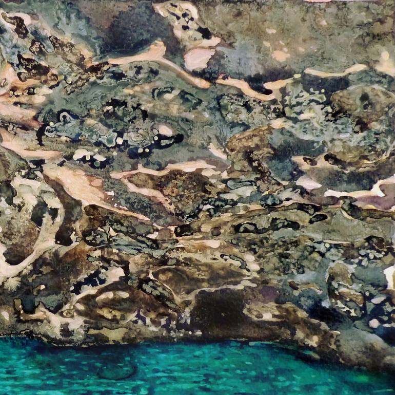 Original Fine Art Seascape Painting by Kristine Kvitka