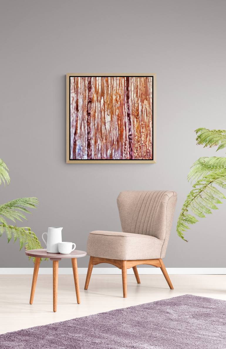 Original Tree Painting by Kristine Kvitka