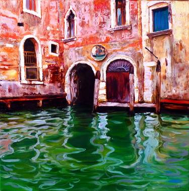 Original Fine Art Cities Paintings by Kristine Kvitka