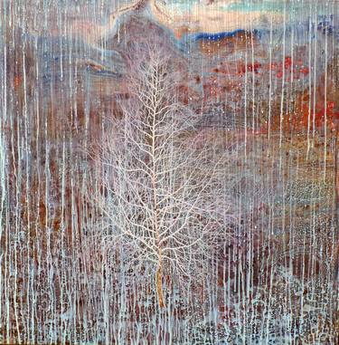 Original Fine Art Tree Paintings by Kristine Kvitka