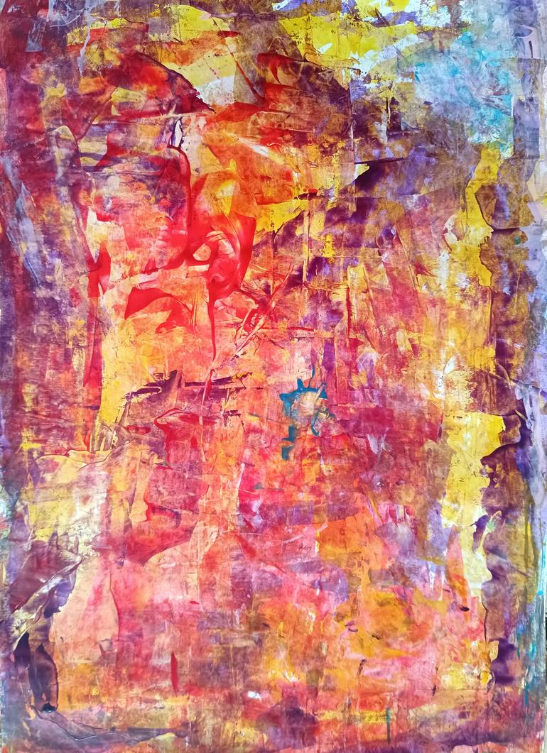 Original Abstract Paintings by Christopher Töpfer
