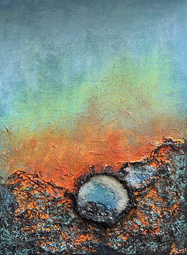 Original Contemporary Abstract Mixed Media by Anna Kapustina